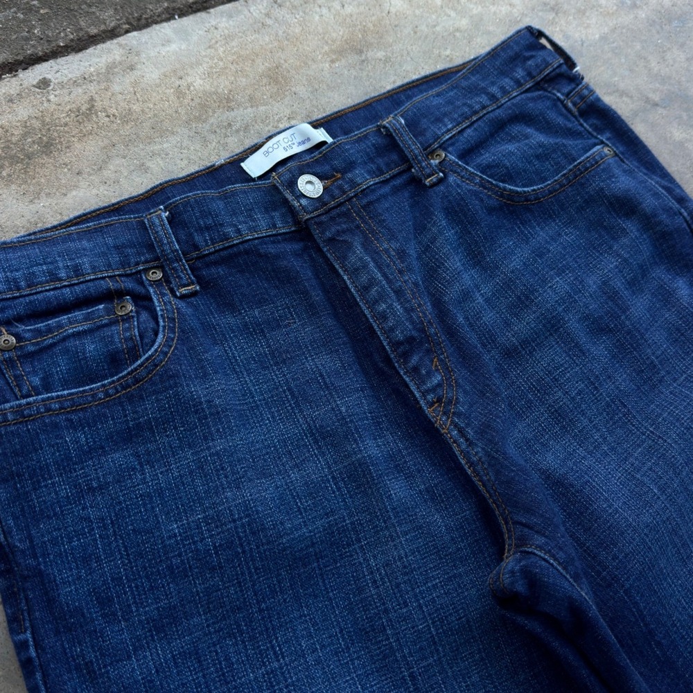 Vintage Y2K Levis 515 Bootcut Jeans Workwear Gorpcore Blue 36x32 (f7) - Picture 4 of 8